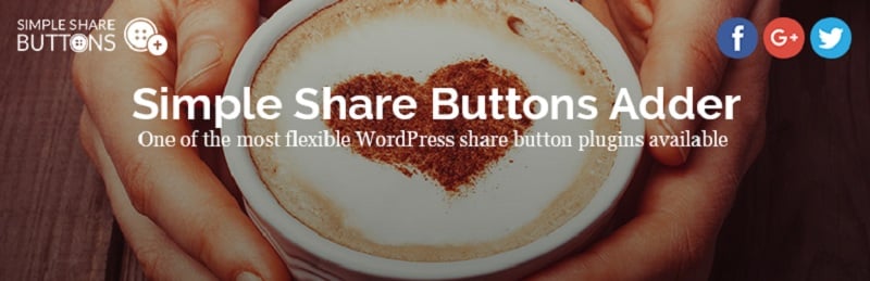 Simple Share Buttons Adder wordpress